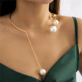 Open Pearl Necklace