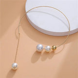 Open Pearl Necklace