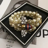 Pearl Bee Bracelet