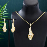 Rose Petal Jewelry Set
