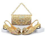 Naina Shoes & Bag Set