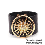 V Leather Bracelet
