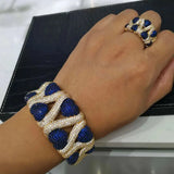 Crystal Harmony Bangle & Ring Set