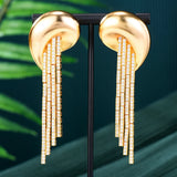 Long Bicolor Earrings
