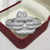 Golden Radiance Bangle & Ring Set
