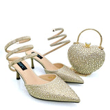 Nusrat Shoe & Bag Set