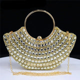 Mary Rhinestones Clutch