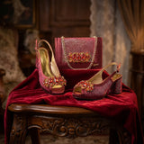 Hina Shoes & Bag Set