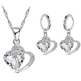 Sterling Silver Pendant Set