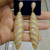 Scallop Drop Earrings