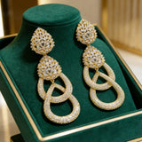 DOTEFFIL Pendant Earring Set