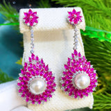 Sunflower Dangle Earrings
