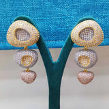 Round Drop Earrings