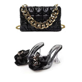 Rose Shoe & Bag Set