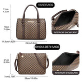 Crystal Elegance 6-Piece Handbag Set