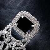Peroni Black Crystal Earrings