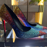 Rainbow Diamond Shoes