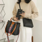 Luxe Harmony 4-Piece Handbag Set