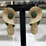 Big Pendant Earrings