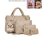 Elegance 4-Piece Handbag Set