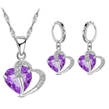 Sterling Silver Pendant Set