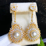 Sunflower Dangle Earrings