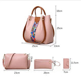 Luxe Harmony 4-Piece Handbag Set