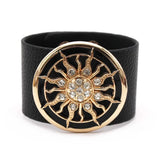 V Leather Bracelet