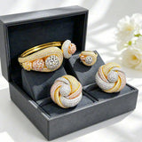 Imperial Beauty Bangle & Ring Set