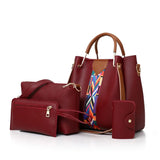 Luxe Harmony 4-Piece Handbag Set