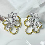 Brincos Flower Earrings