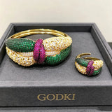 Serenity Bangle & Ring Set