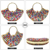 Mary Rhinestones Clutch