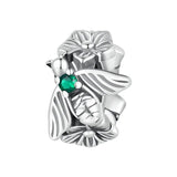 Silver Flower Charm