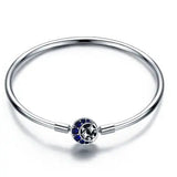Sterling Silver Snake Bangle
