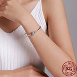 Sterling Silver Snake Bangle