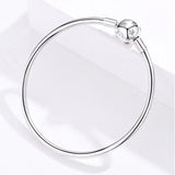 Sterling Silver Snake Bangle