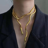 Trendy Snake Necklace