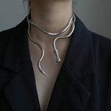 Trendy Snake Necklace