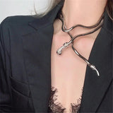 Trendy Snake Necklace
