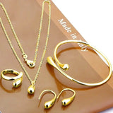Water Drop Jewelry Set