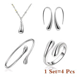 Water Drop Jewelry Set