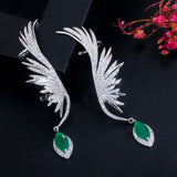 Zirconia Drop Earrings