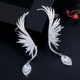 Zirconia Drop Earrings