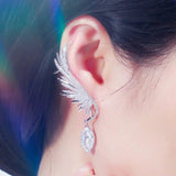 Zirconia Drop Earrings