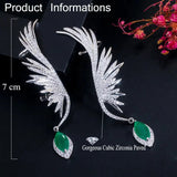 Zirconia Drop Earrings