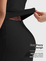 DICORYA — Robe de tennis à dos ouvert