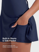 DICORYA — Robe de tennis à dos ouvert