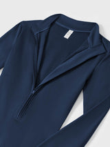 DICORYA — Combinaison zippée doublée polaire manches longues