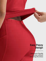 DICORYA — Robe de tennis à dos ouvert
